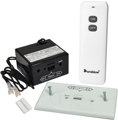 Durablow TR1001 Gas Fire Fireplace Remote Control Kit for Millivolt Valve;  IPI Module;  Replaces Wall Switch (On/Off) image 1