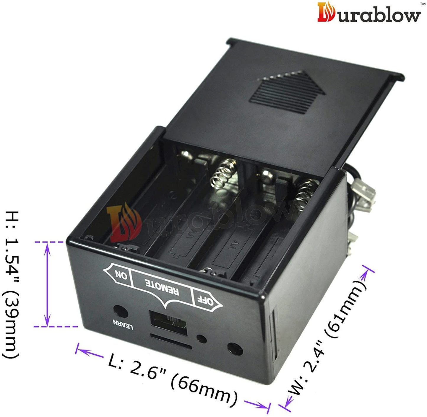 Durablow TR1001 Gas Fire Fireplace Remote Control Kit for Millivolt Valve;  IPI Module;  Replaces Wall Switch (On/Off) image 3