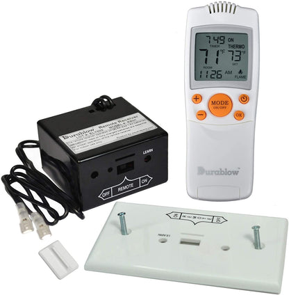 Durablow TR1003 Gas Fire Fireplace On/Off Remote Control Kit + Thermostat + Timer for Millivolt Valve;  IPI Module;  Rep image 1