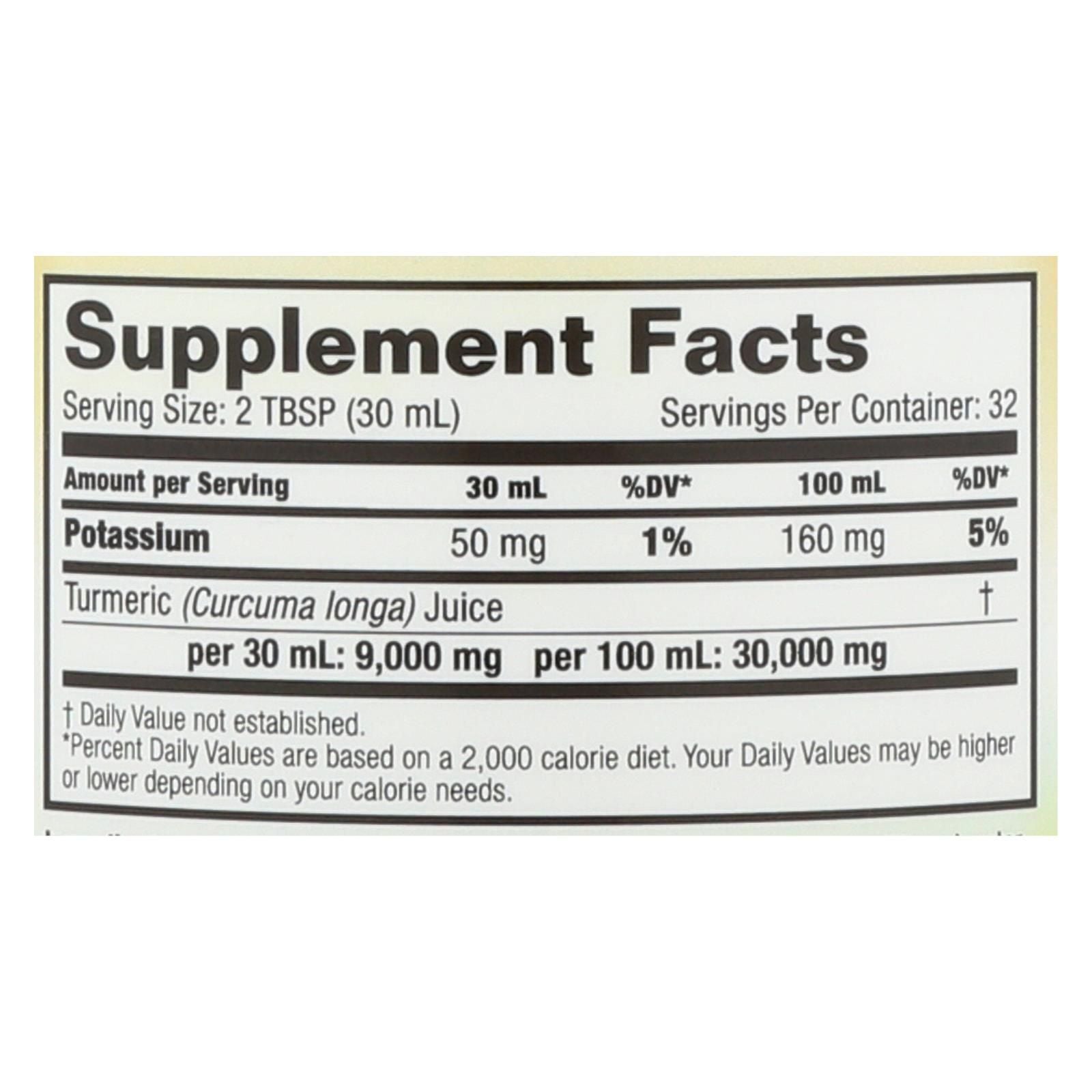 Dynamic Health Juice - Turmeric Gold - 32 Oz image 1