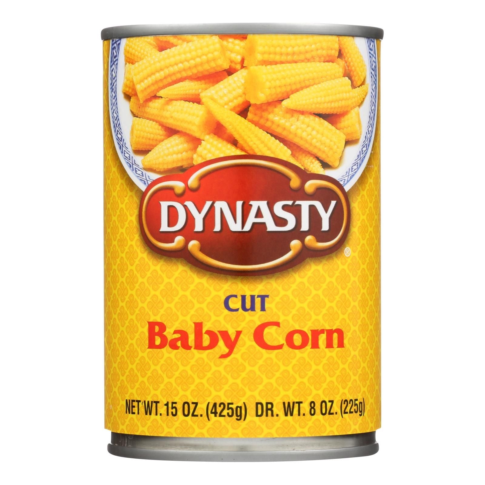 Dynasty Baby Corn - Cut - Case Of 12 - 15 Oz. image 1
