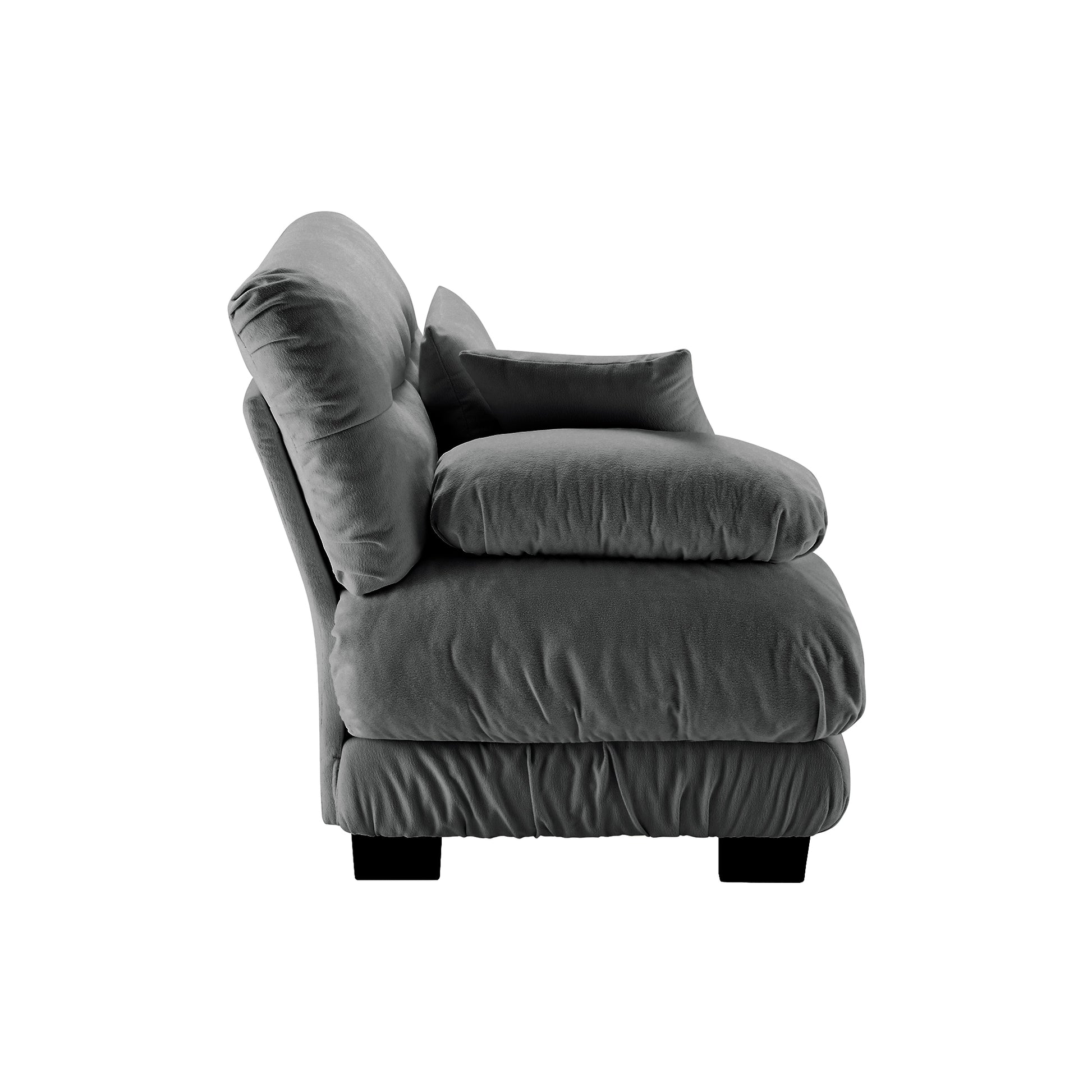 27 Sofa LSF W/2 pillows -Gray image 2