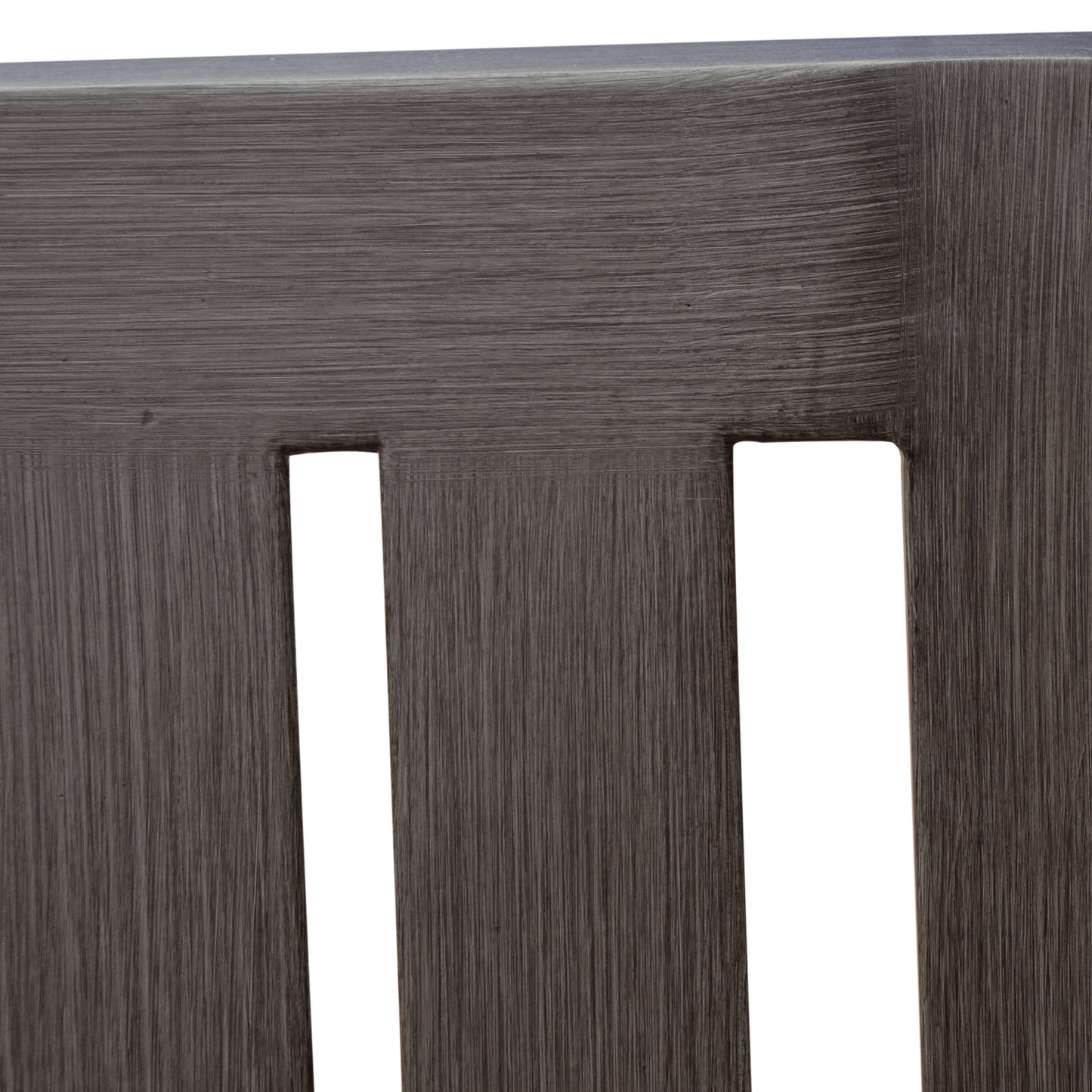 Outdoor Modern Aluminum Dining Chair with Cushion (Set of 2), Dark Gray and Silver image 11