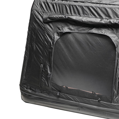 Foldable 2-3 People Amphibious Inflatable Car Roof Top Tent for camping Outdoor Glamping Camping Tent for SUV,Truck and Universal Auto Self-Driving Touring(Without Ladder, Black) image 12