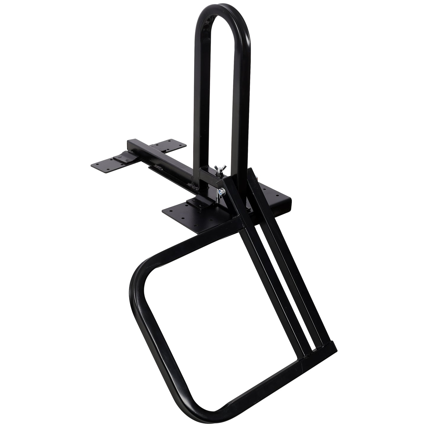 Foldable Pickup Truck Tailgate One-Step Ladder - Universal Fit. Drilling Hex Screws for Easy Install. Load Capacity: 300 LBS. Serves To Secure Items In Truck Bed image 2