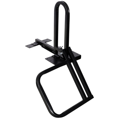 Foldable Pickup Truck Tailgate One-Step Ladder - Universal Fit. Drilling Hex Screws for Easy Install. Load Capacity: 300 LBS. Serves To Secure Items In Truck Bed image 2