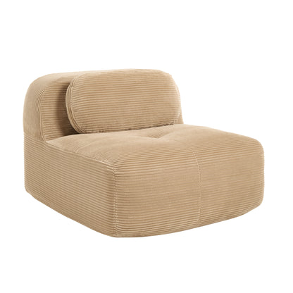Hamlet LSF&RSF Corner Sofa W/Pillows Corduroy- Camel image 2