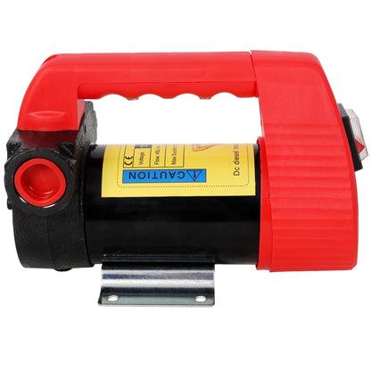 12V DC Portable Self-Priming Diesel Transfer Pump, Electric Fuel Extractor with Auto Shut-off Nozzle & Hose, Suitable for Diesel Kerosene Machinery Transformer Oil image 5