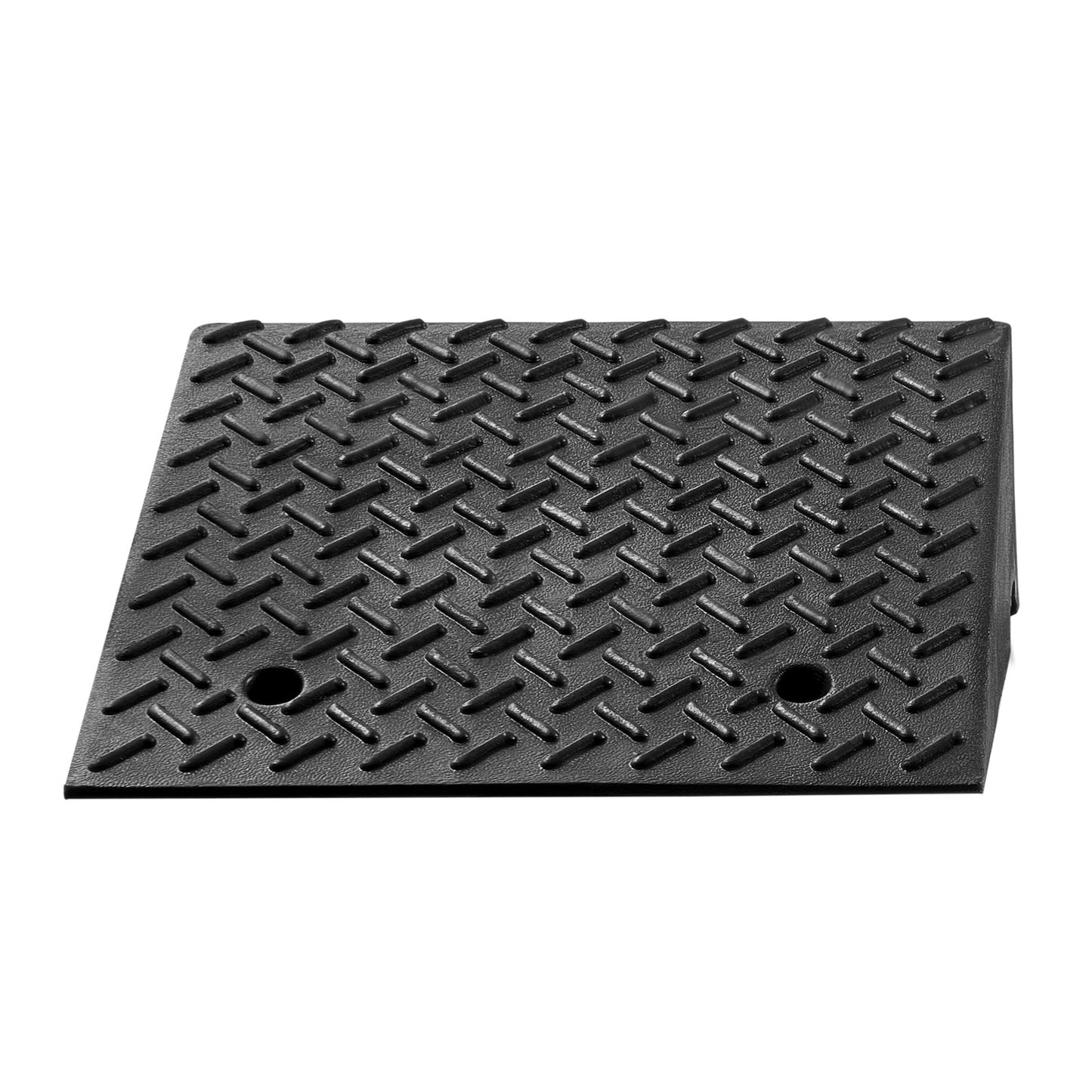 Driveway Curb Ramp, 7000 lbs Load Capacity, 7 Inches Rise Height Heavy Duty Curbside Bridge Ramp with Drainage Tank for Wheelchairs, Strollers, Motorcycles, Cars, Lawn Mowers & Trailers, 2 Pack image 5