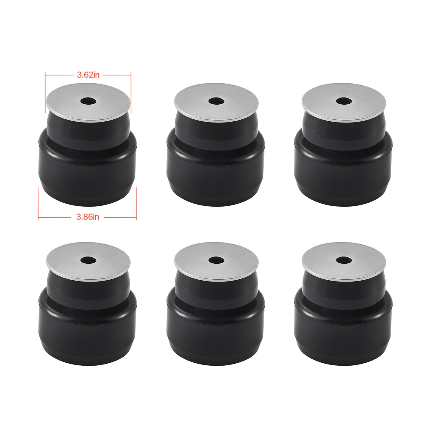 Body Mount Bushing Kit for 1999-2014 Chevy Silverado & Sierra 1500/2500 24 PCS image 9