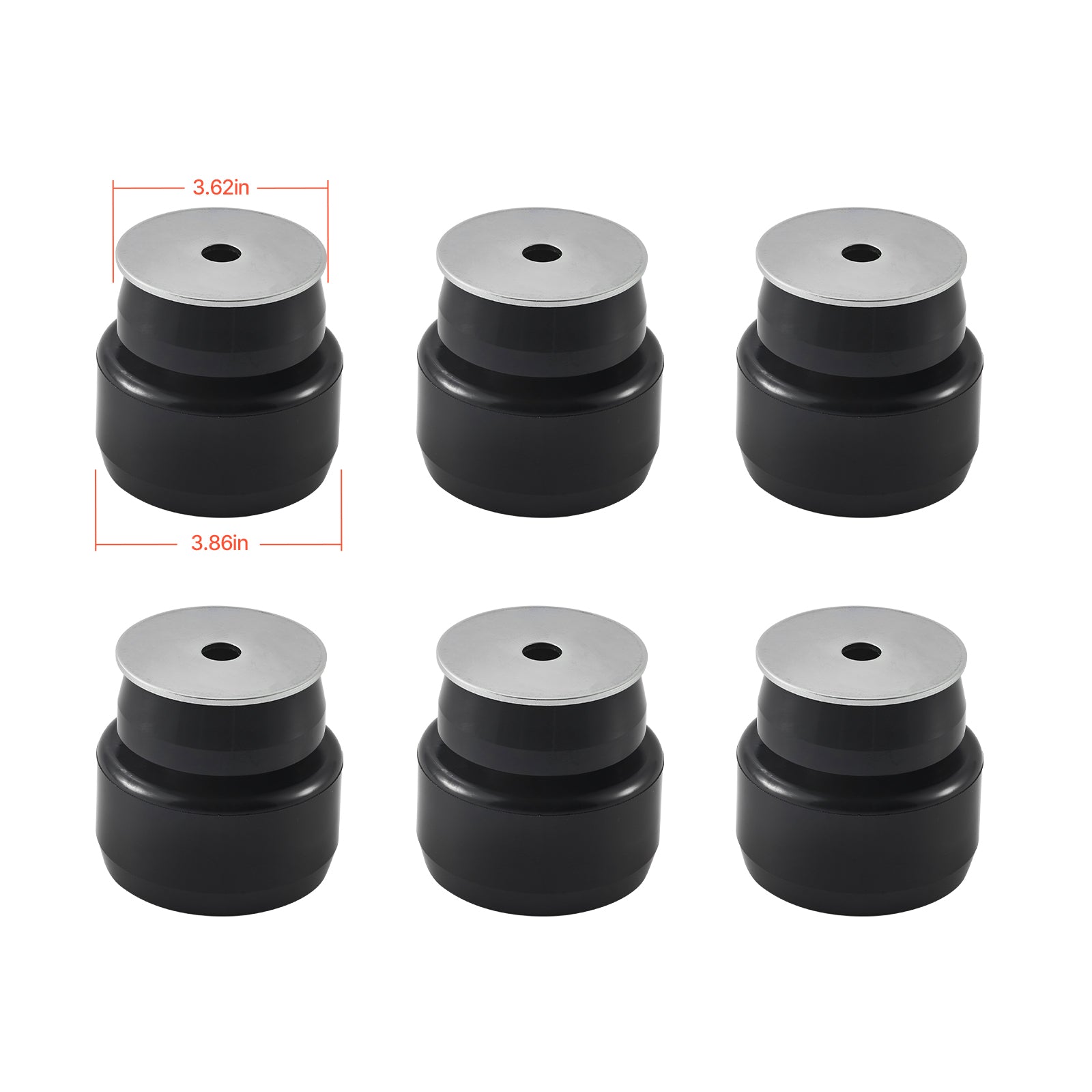 Body Mount Bushing Kit for 1999-2014 Chevy Silverado & Sierra 1500/2500 24 PCS image 9