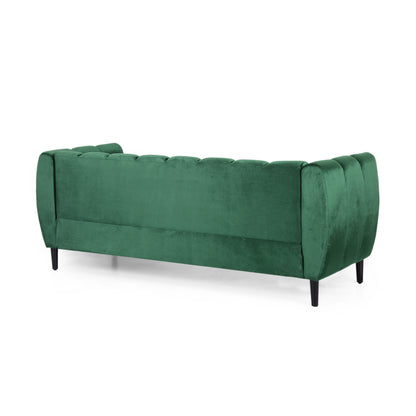 Miranda Velvet 3-Seater Sofa (2 boxes) image 4