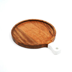 Wooden Cheese Board/Cutting Board- 14x9"