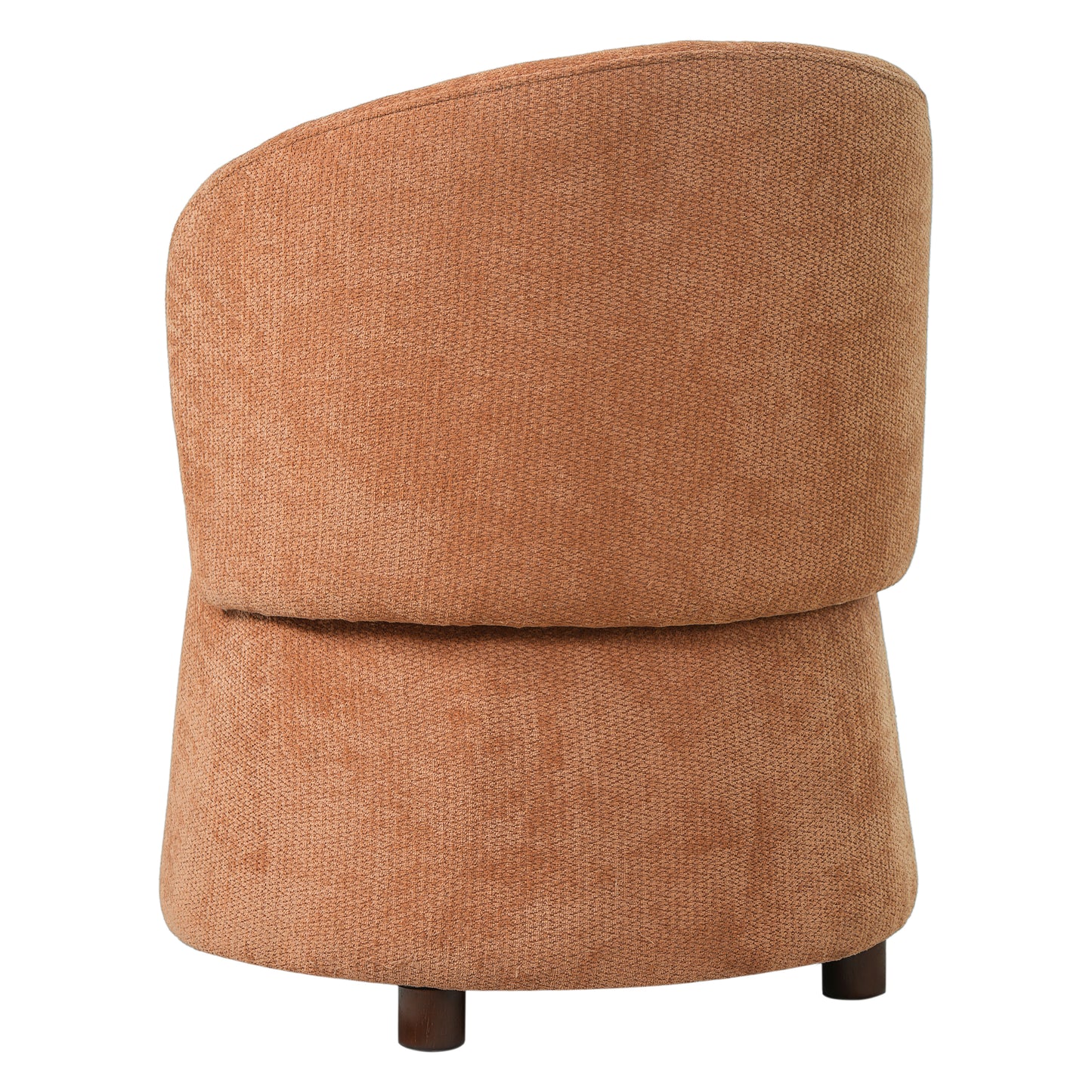 Orange Pet Friendly Chair with Hidden Pet Nook, Convertible Stool, Storage Seat, 220lbs Capacity, Acacia Wood Legs image 8
