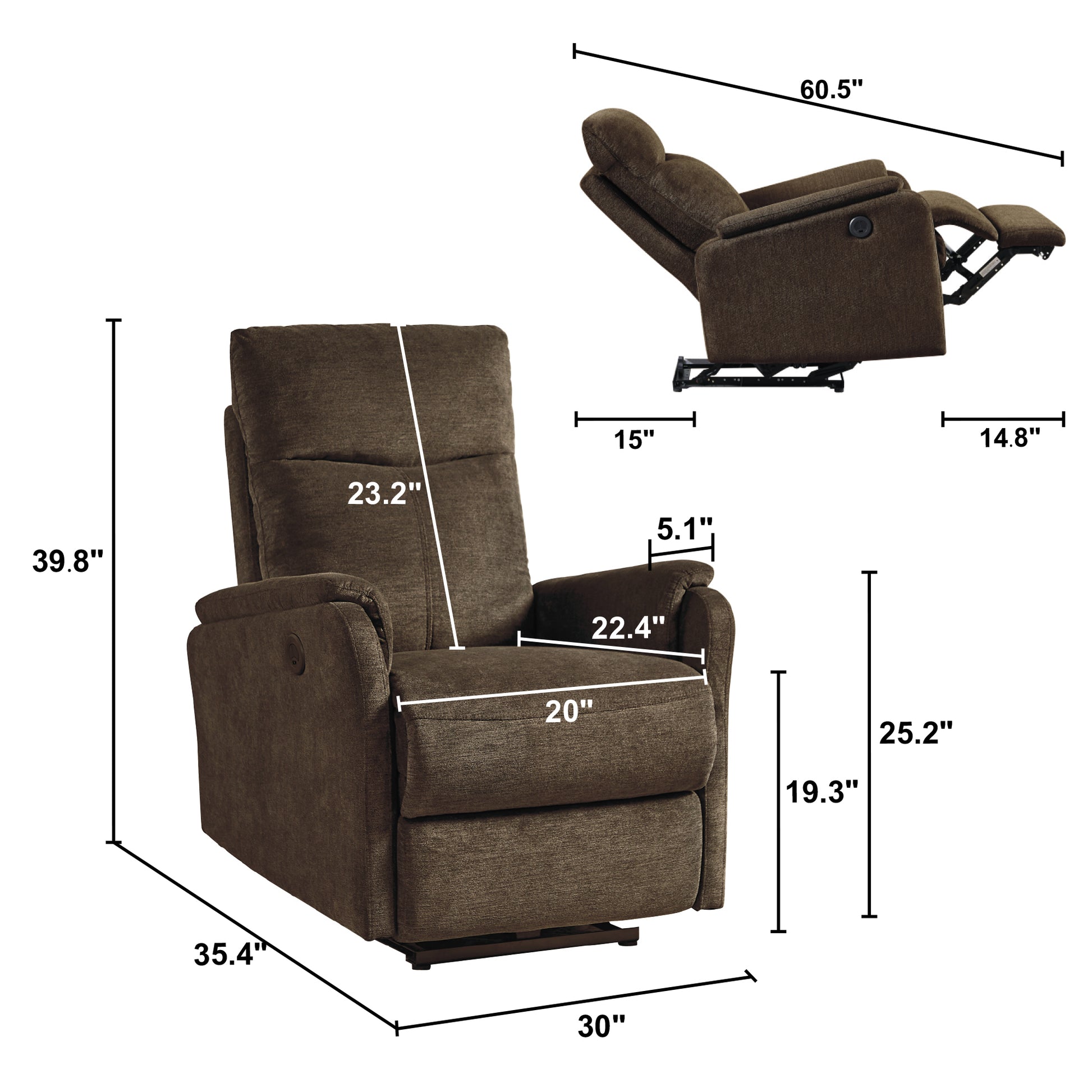 Hot selling For 10 Years,Recliner Chair With Power function easy control big stocks, Recliner Single Chair For Living Room, Bed Room image 9