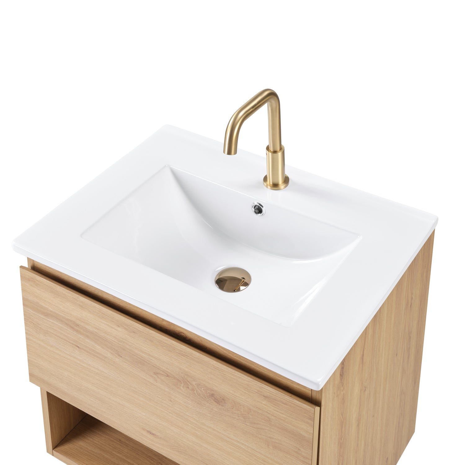 30Inch Bathroom Vanity, KD-PACKING-(Only Vanity, Without Basin) image 3