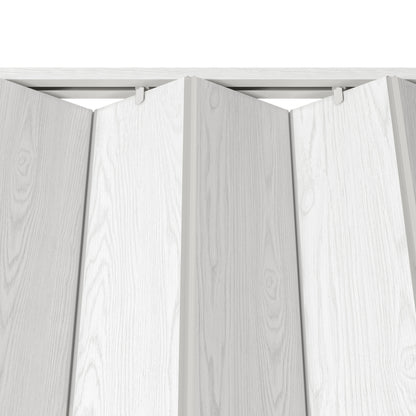 Studio Series 32" W PVC Foldable Accordion Doors, White image 5