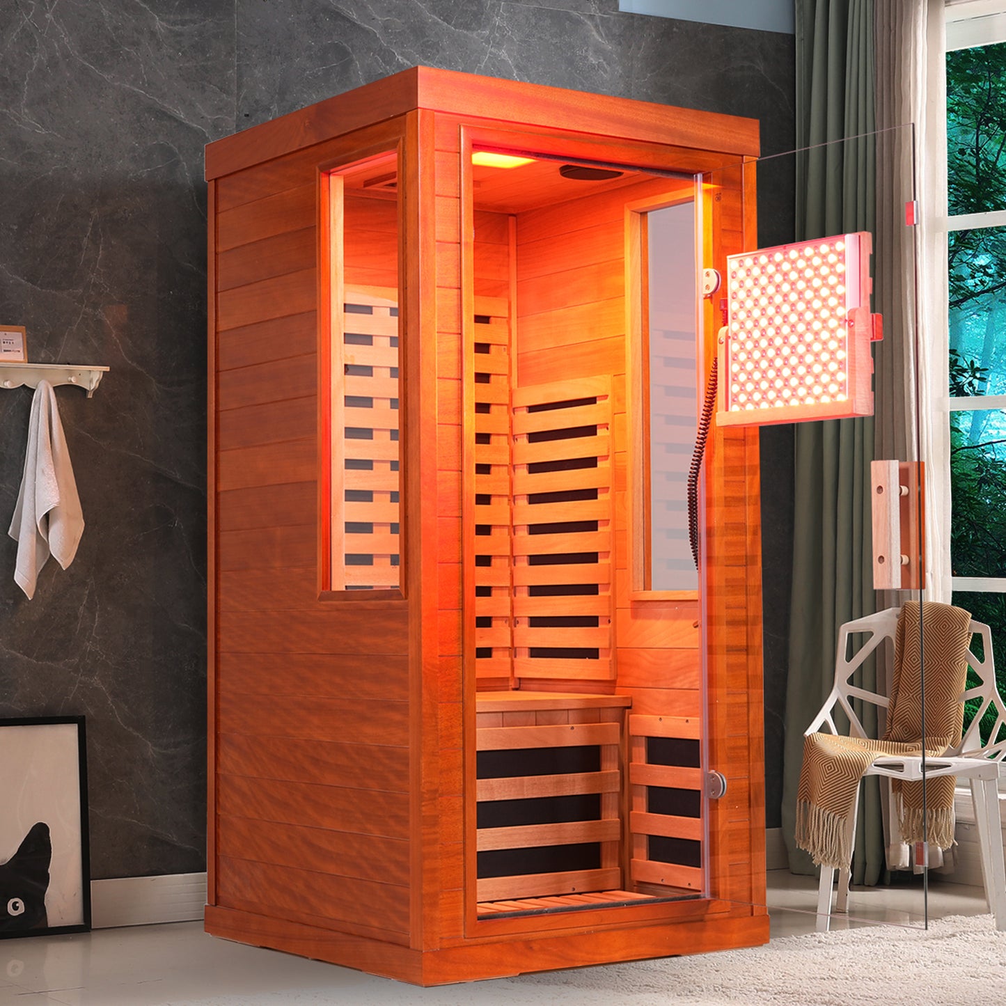Single person infrared sauna image 8