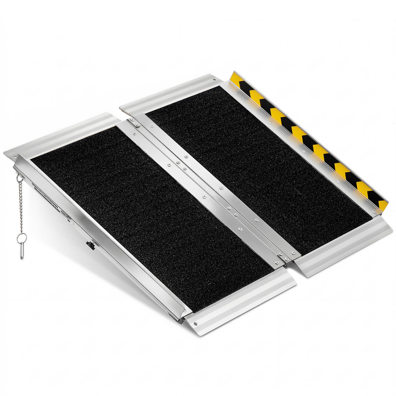 Portable Wheelchair Ramp, 2FT, Non-Slip Aluminum Folding Handicap Ramp for Wheelchair, 800 lbs Capacity, Door Threshold Ramps for Home Steps, Stairs, Entry, Threshold, Doorways, Scooter, Curbs image 4