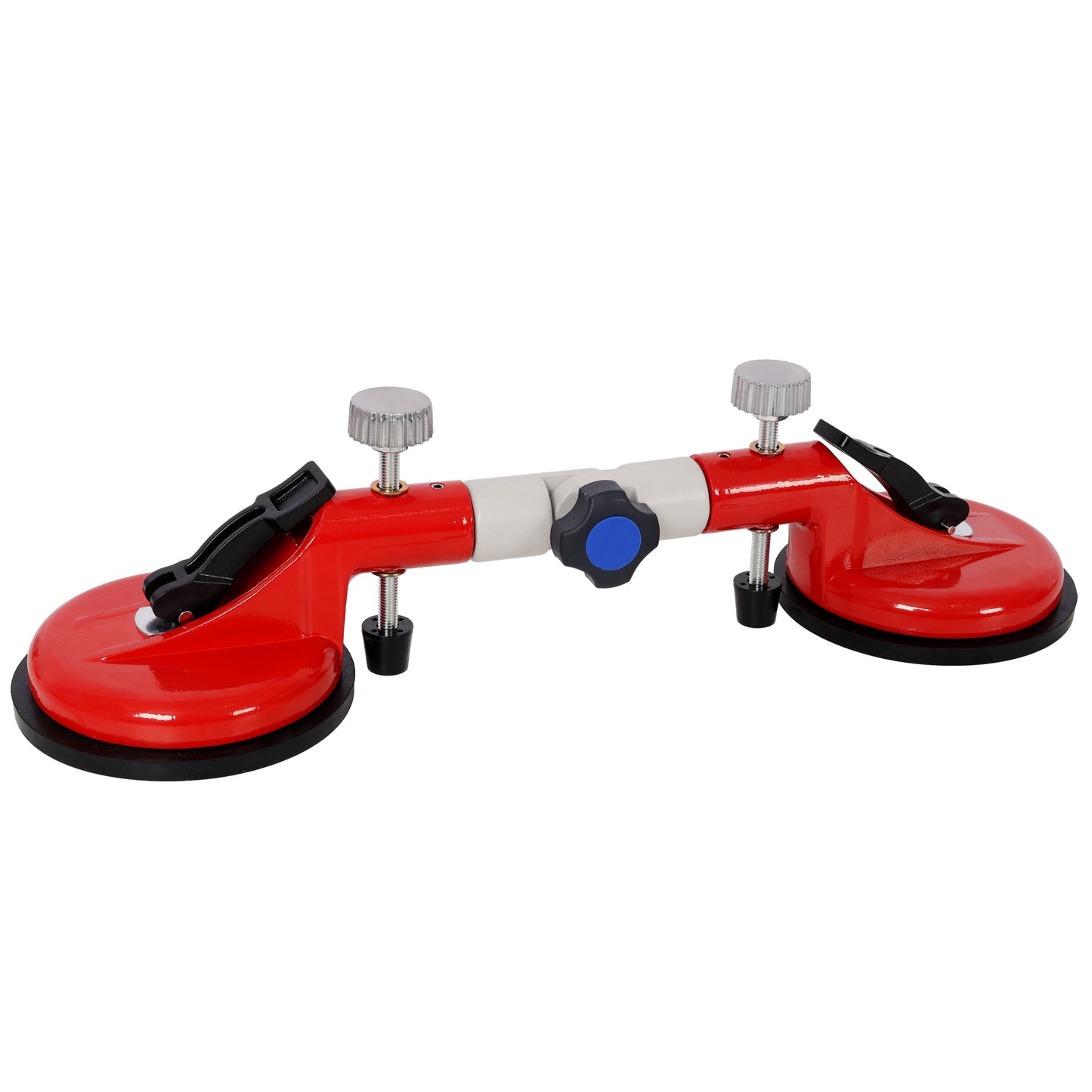 3-in-1 Adjustable angles (90-270 degrees) Suction Cup Tool for Seam Joining,fixation,and Leveling, Professional Countertop Installation Tool,red color image 1