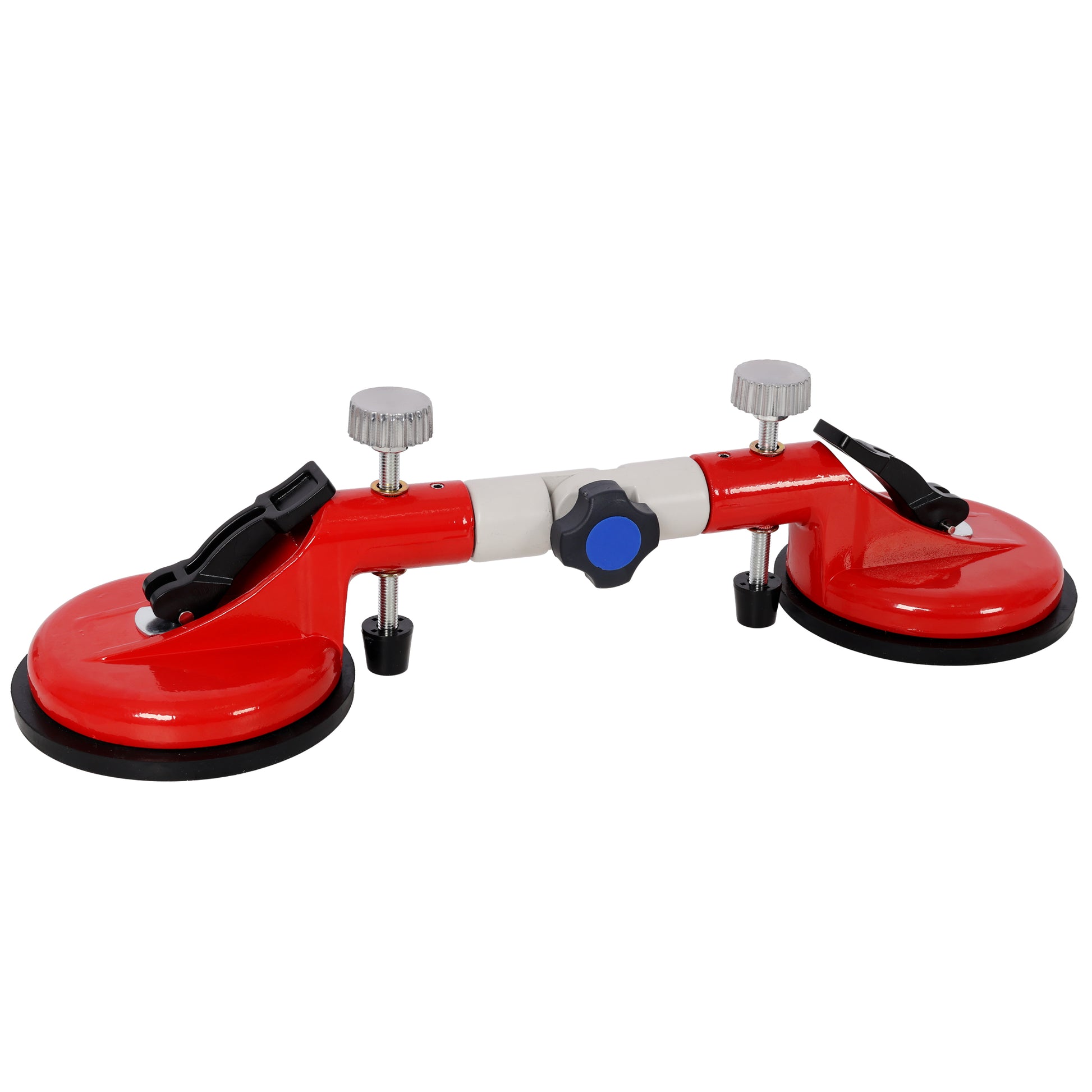 3-in-1 Adjustable angles (90-270 degrees) Suction Cup Tool for Seam Joining,fixation,and Leveling, Professional Countertop Installation Tool,red color image 1