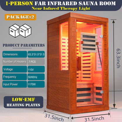 Single person infrared sauna image 7