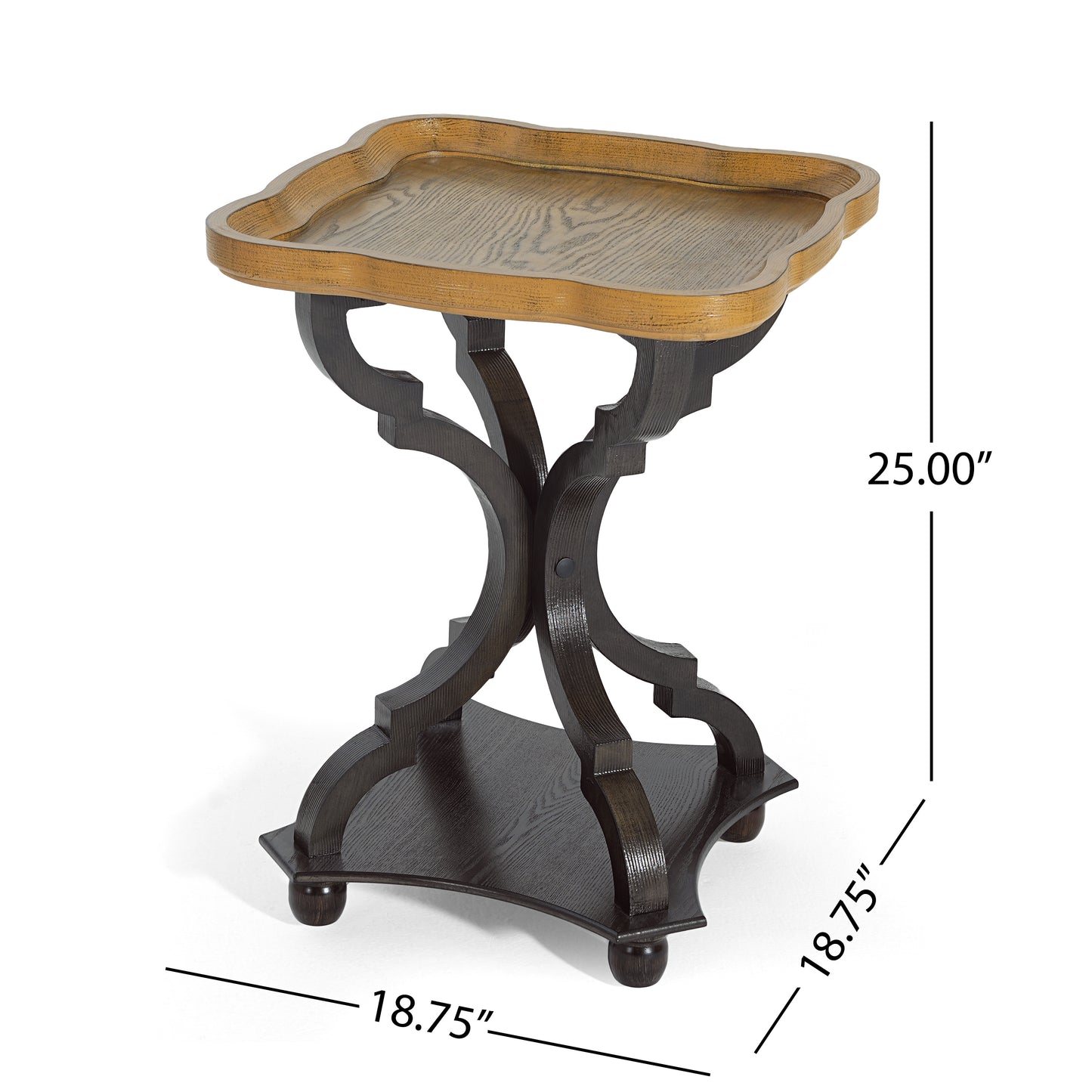 End Table(Natural+Black-69816new color) image 5