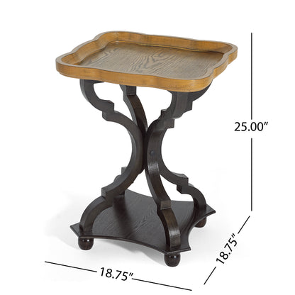 End Table(Natural+Black-69816new color) image 5