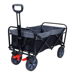 150L Heavy Duty Collapsible Wagon Cart for Garden Use