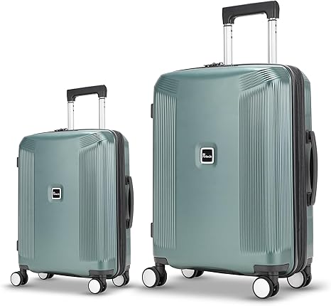 Hard Shell Luggage Set 20"+28", Expandable Design, PC Material Suitcase with TSA Lock, Quiet Spinner Wheels, Carry On & Checked Luggage 2 Piece Set image 1