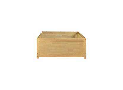 Twin size Floor Platform Bed with Built-in Book Rack,Natural(Old Sku:W504P143309) image 8