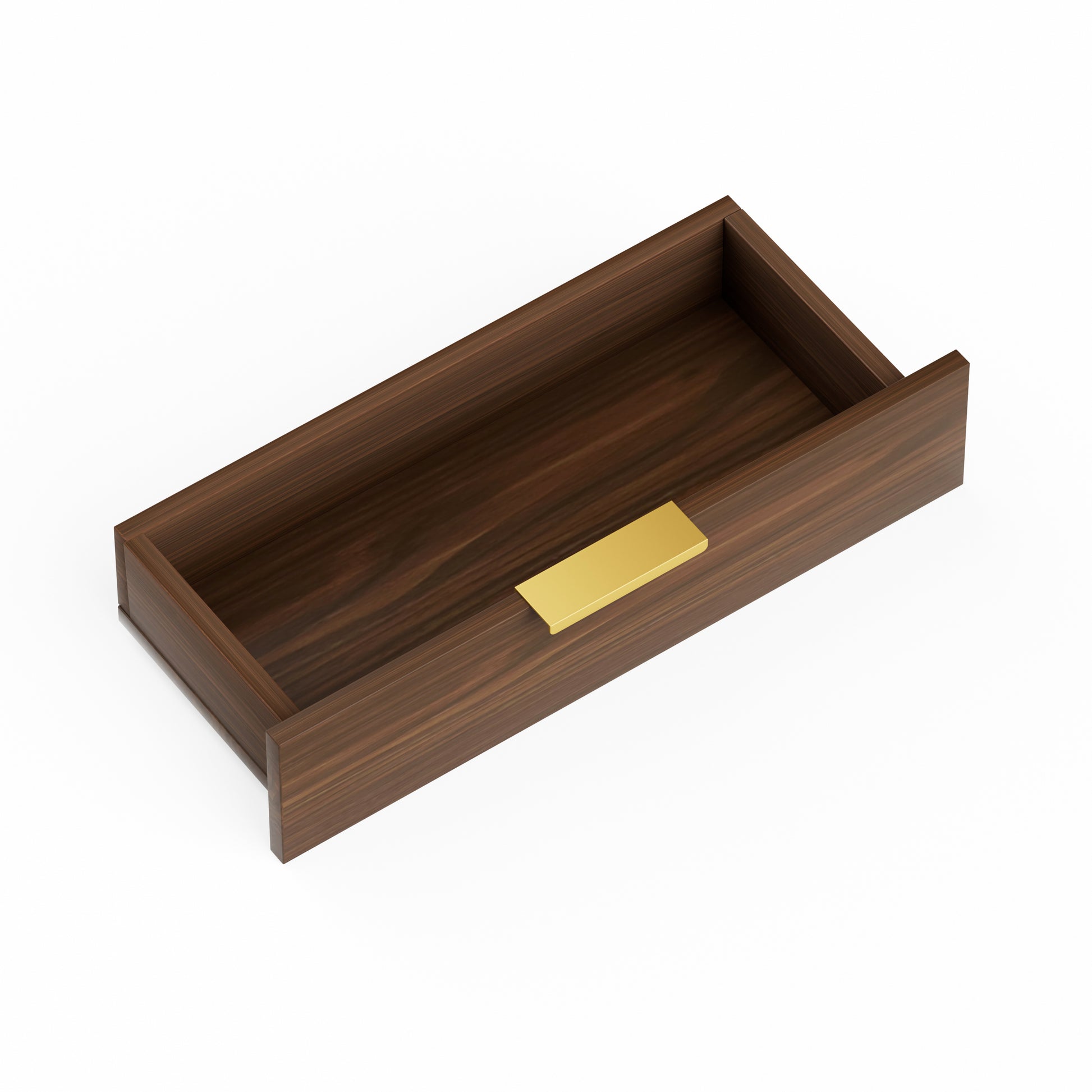 70.1" Wavy-Patterned Storage Table with Drawers; a slim wooden side table that can be placed behind a sofa, ideal for entryways, hallways, and doorways.Walnut.70.1"L*8.7"W*35.5"H image 11