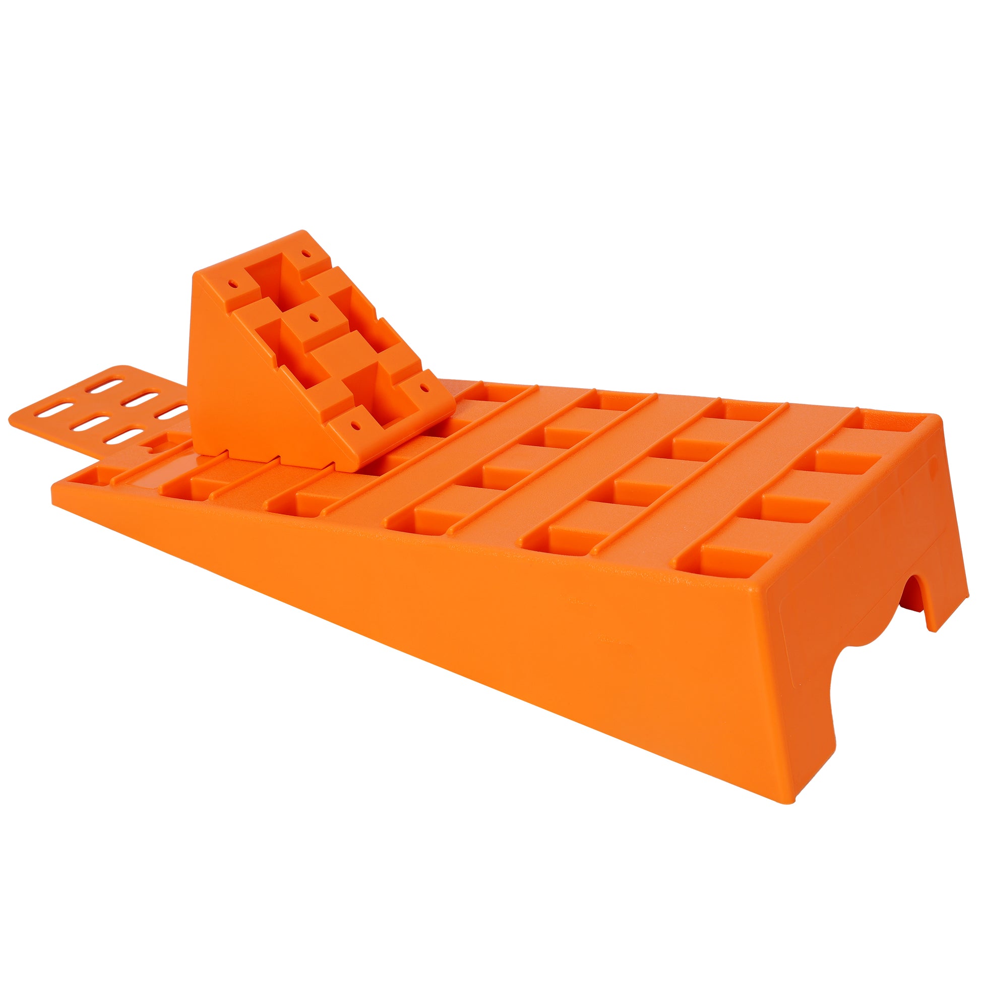 5T Caravan Levelling Ramps, Heavy Duty RV Leveling Ramps Set with 2 Wheel Chocks, Camper Trailer Levelers for Motorhome, Travel Trailer, Camper, with Portable Carry Bag image 6