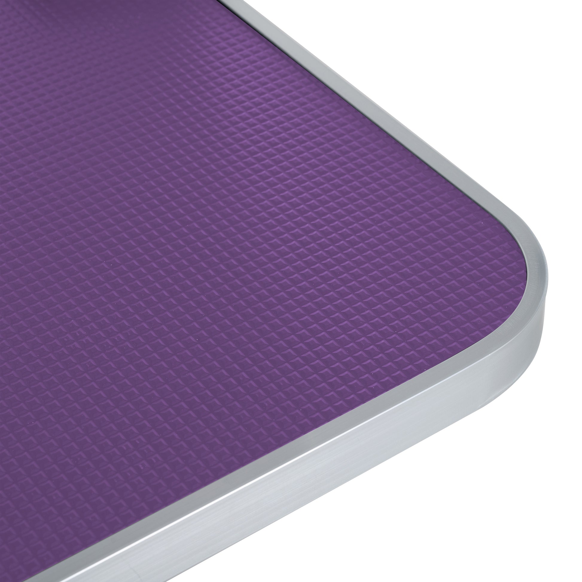 36" Folding Dog Pet Grooming Table Stainless Steel Frame Rubber Mat on Board with Adjustable Arm and Clamps pet dog Cat Grooming Table (PURPLE COLOR) image 7
