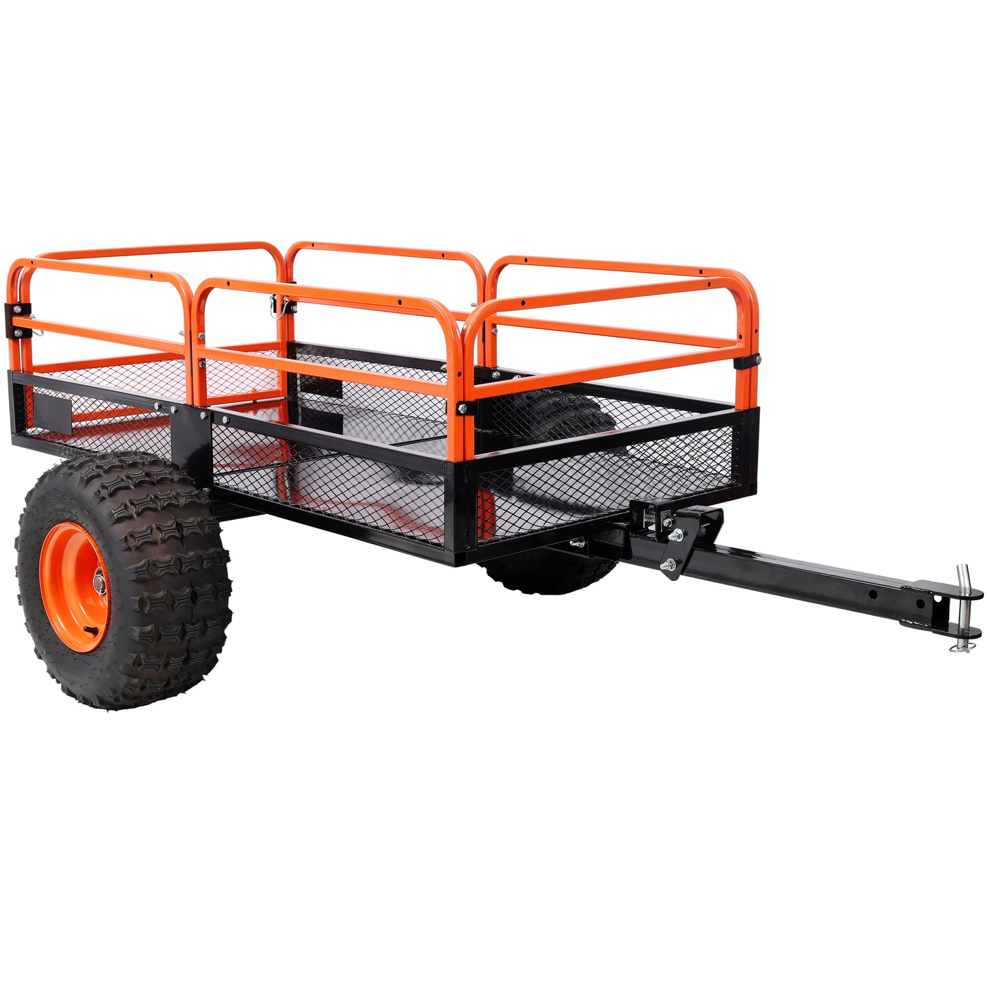 Heavy-Duty Tow-Behind Dump Cart 1500 lbs Load Capacity for ATV UTV Lawn Mower Tractor Yard Garden Farm Hauling image 7