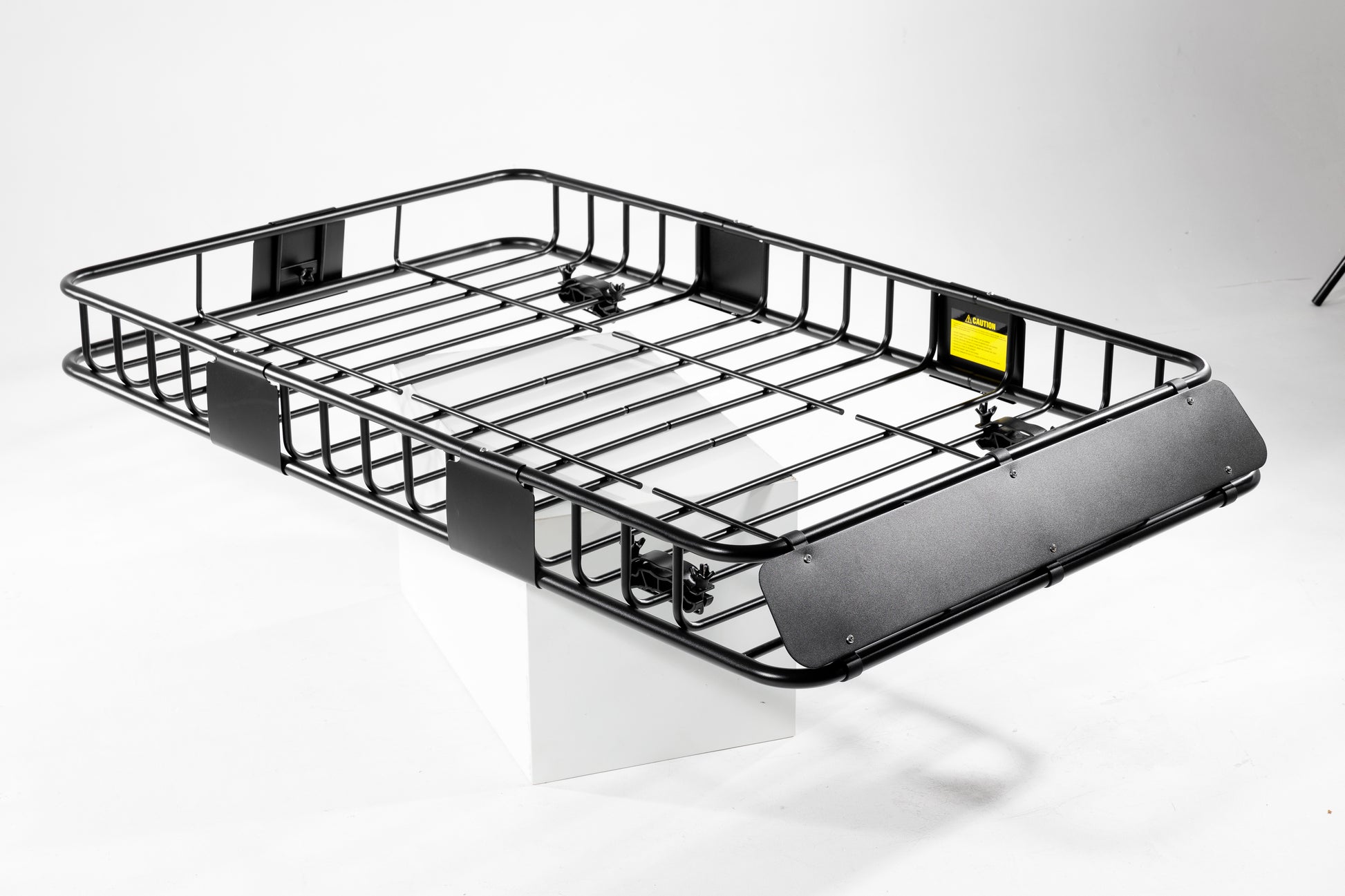 Roof Rack Basket With Net,Rooftop Steel Roof Rack,Cargo Carrier with 250 Lbs Capacity,Extension Black Car Top Luggage Holder 64"x 39" Universal for SUV/ Wagon / Seden image 8