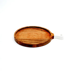 Wooden Cheese Board/Cutting Board- 14x9"