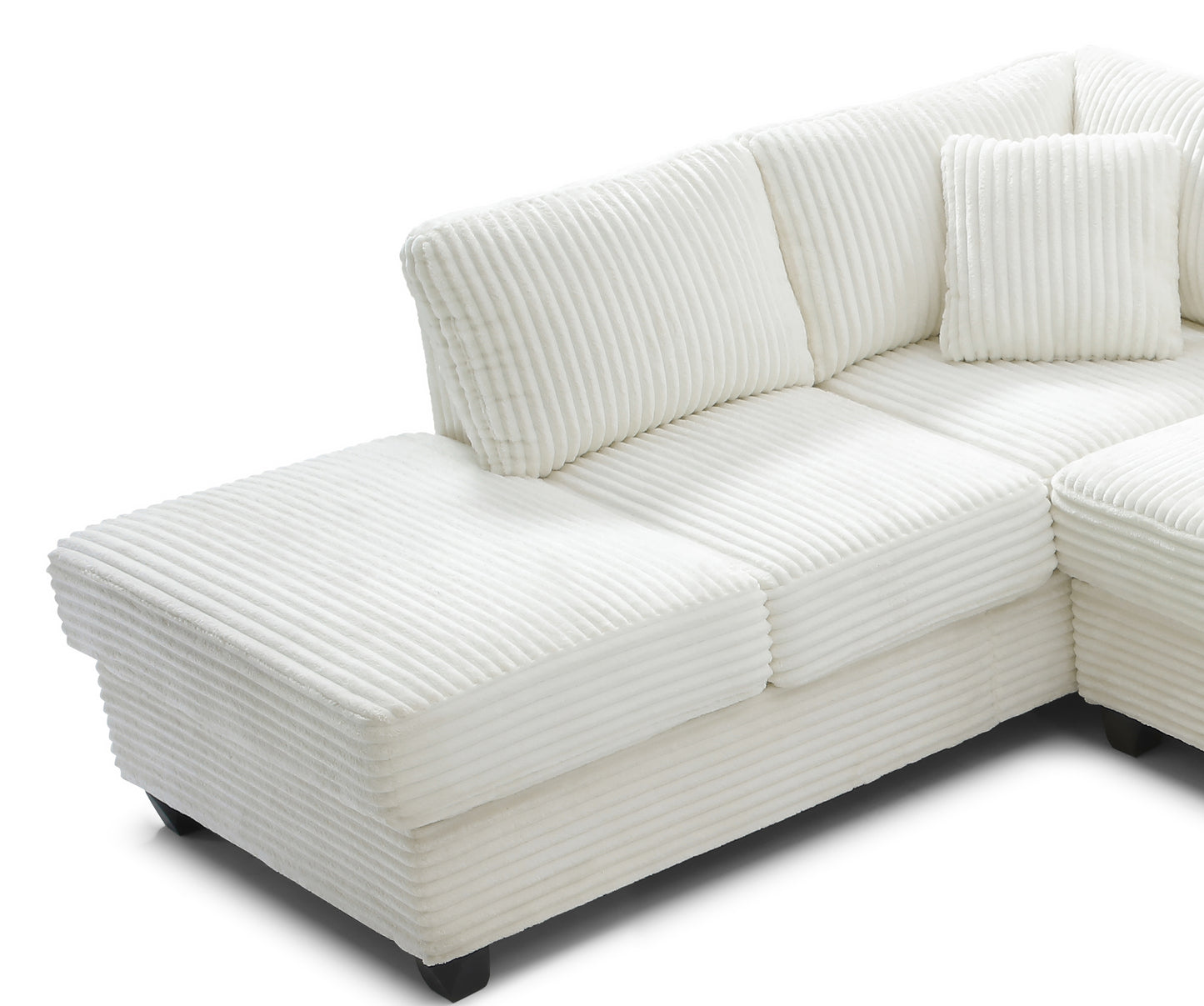 Perth G00239B-SC Sectional(Ottoman Not Include), White image 8
