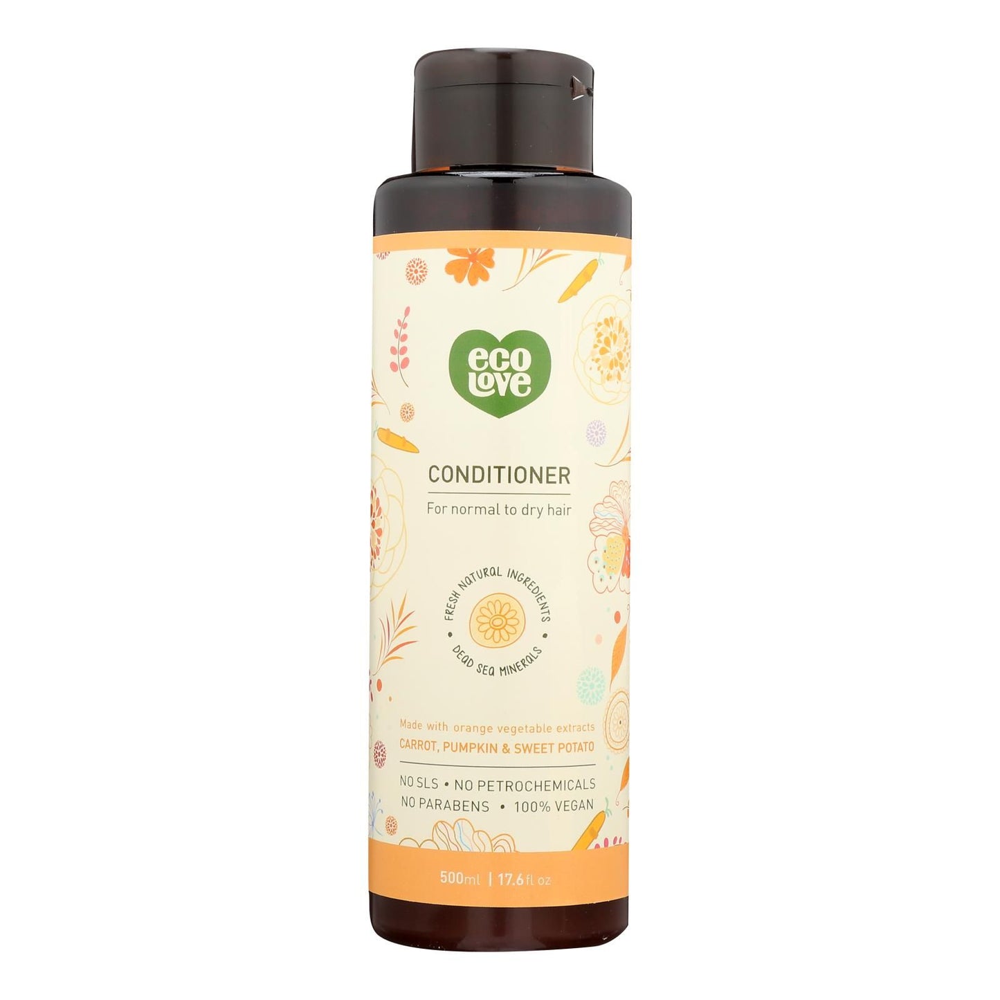 Ecolove - Conditioner Orange Veg Nrml&dry - 1 Each - 17.6 Fz image 1