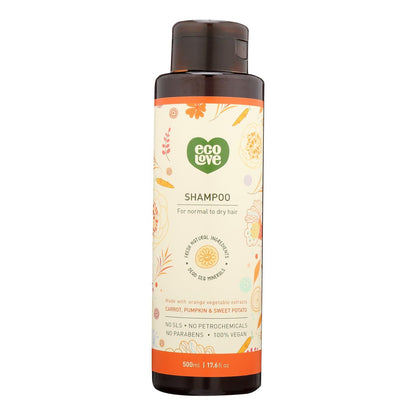 Ecolove - Shampoo Orange Veg Nrml&dry - 1 Each - 17.6 Fz image 1