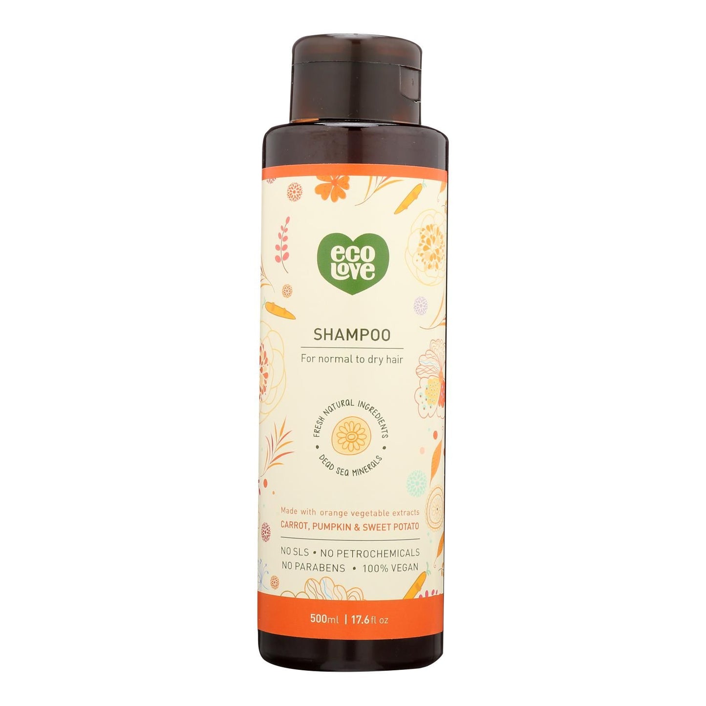 Ecolove - Shampoo Orange Veg Nrml&dry - 1 Each - 17.6 Fz image 2