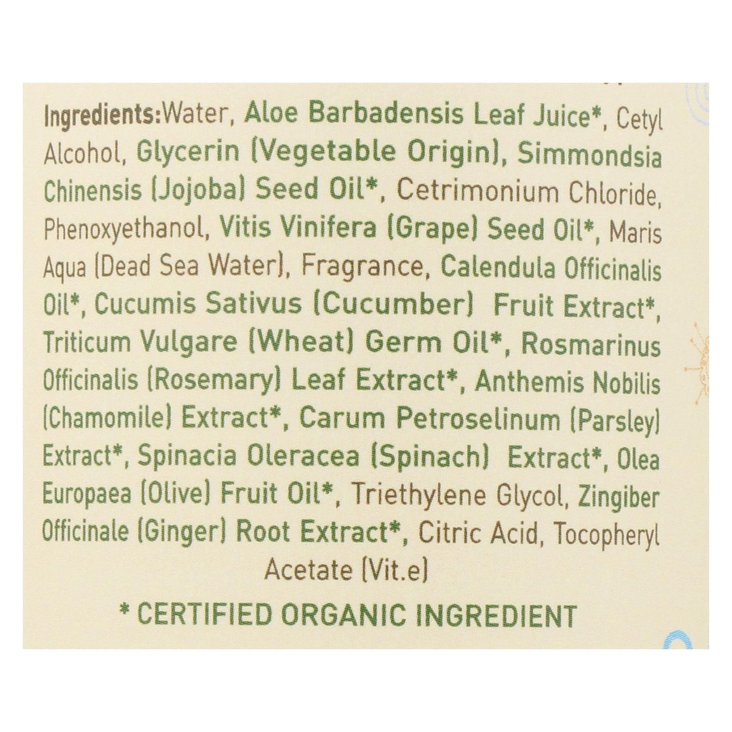 Ecolove Conditioner - Green Vegetables Family Conditioner For All Hair Types - Case Of 1 - 17.6 Fl Oz. image 2
