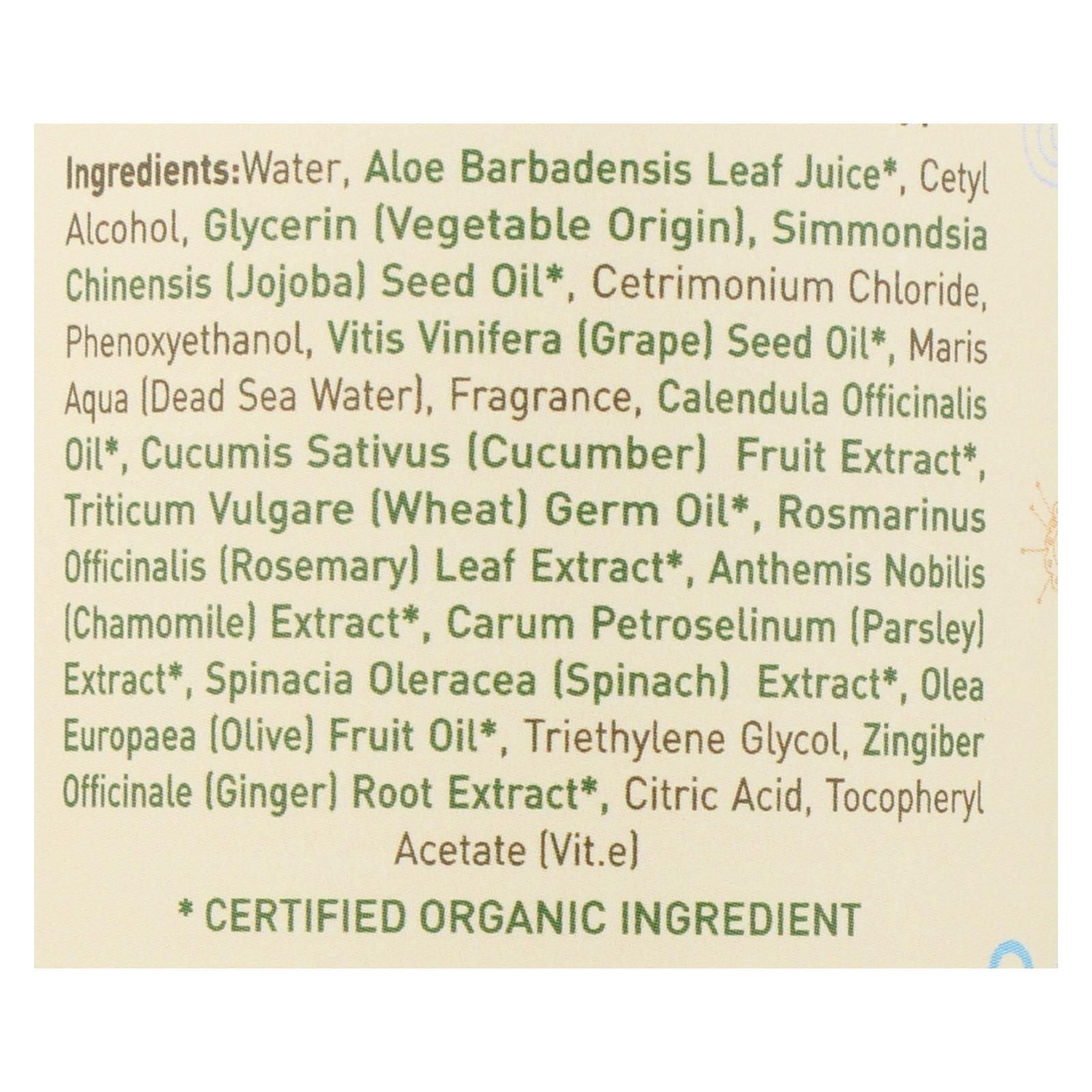 Ecolove Conditioner - Green Vegetables Family Conditioner For All Hair Types - Case Of 1 - 17.6 Fl Oz. image 2