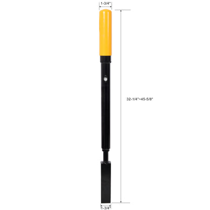 Manual Log Splitter Slide Hammer Log Splitter, Heavy Duty Hand Operated Wood Splitter, Black with Yellow Handle image 11