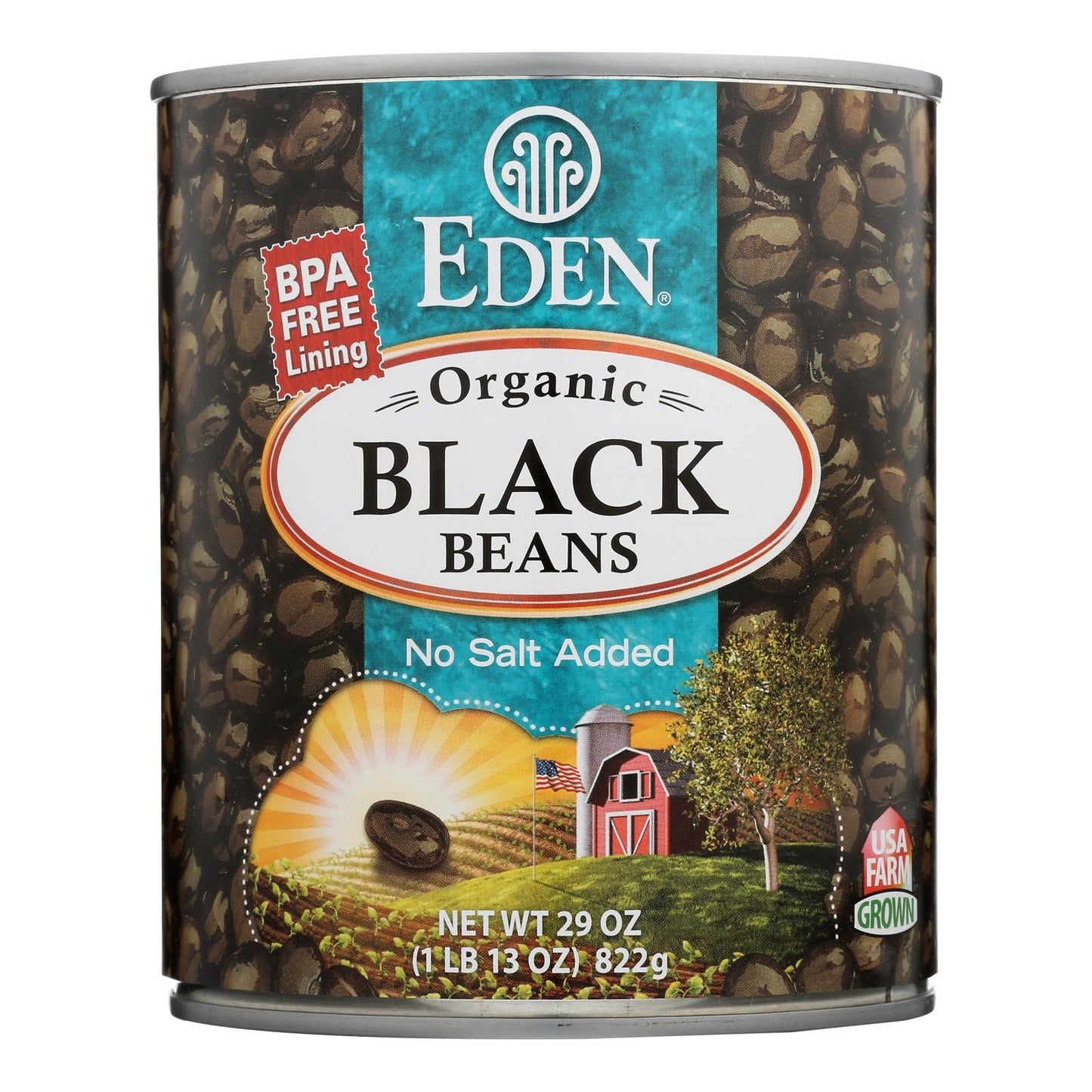 Eden Foods Black Beans Turtle - Case Of 12 - 29 Oz. image 1