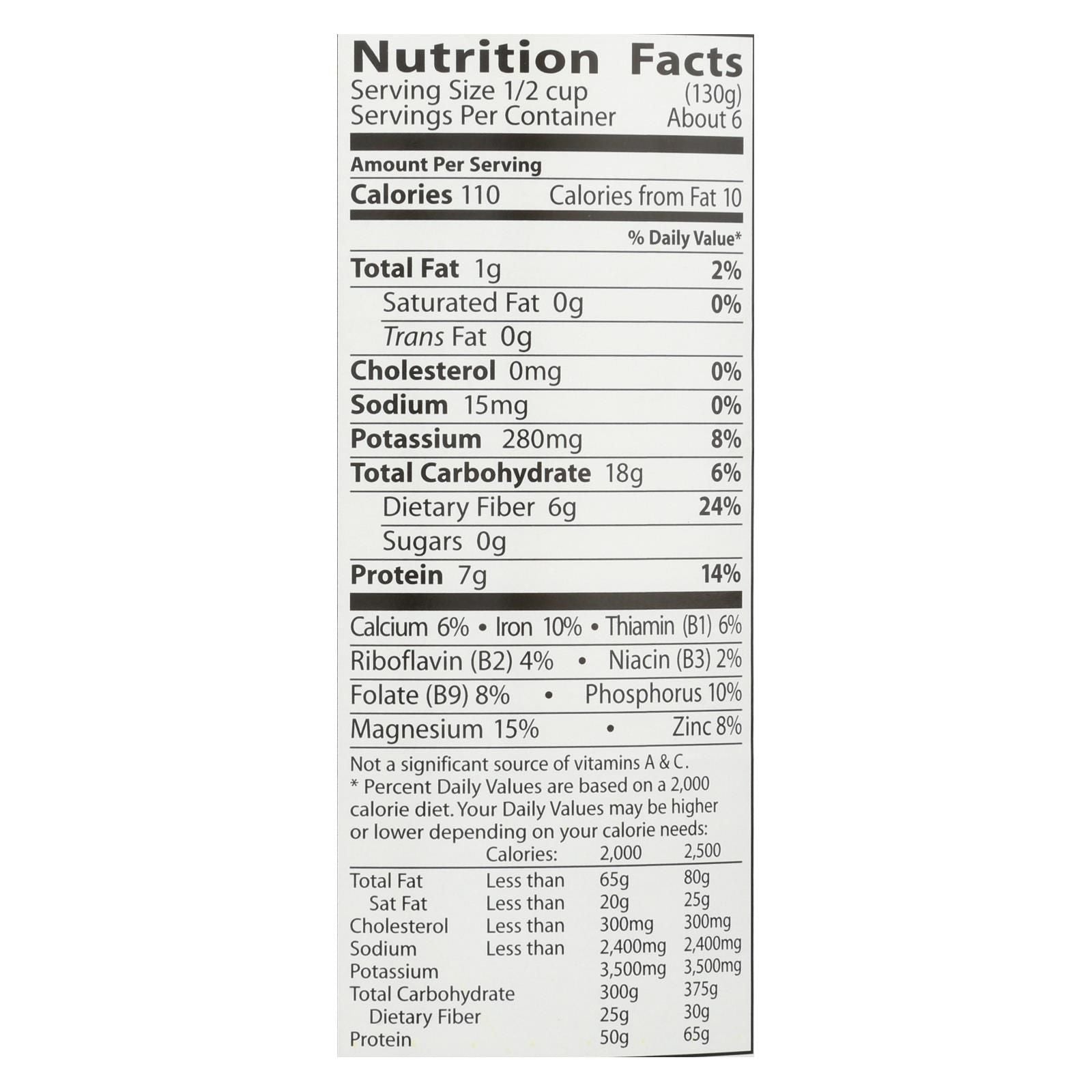 Eden Foods Black Beans Turtle - Case Of 12 - 29 Oz. image 2