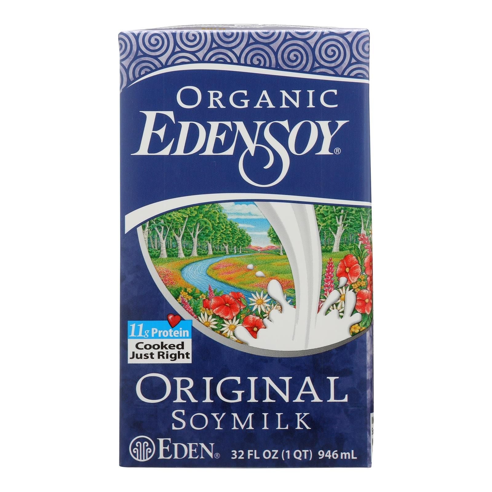 Eden Foods Eden Soy Organic Original Soymilk - Case Of 12 - 32 Fl Oz. image 1