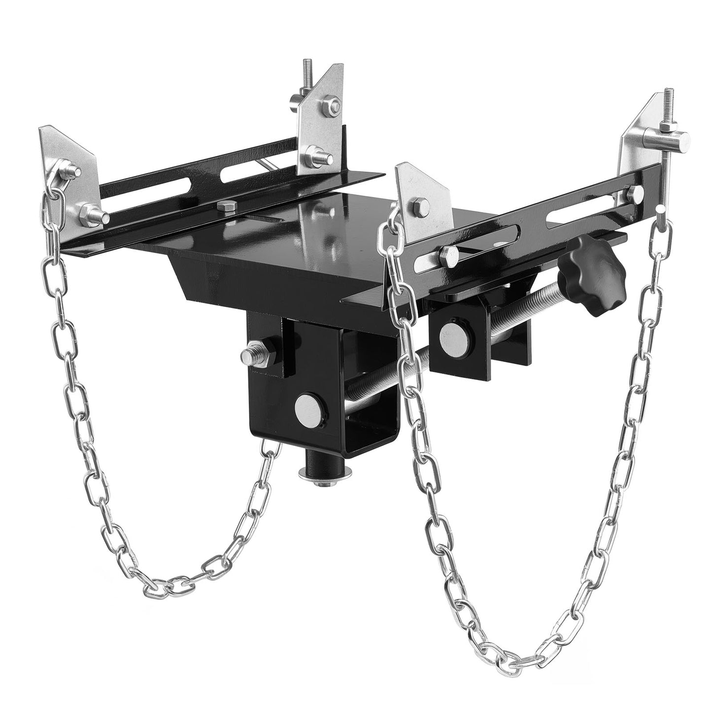 Transmission Jack Adapter, 1100 lbs / 0.5 Ton Load Capacity Automotive Transmission Lift Adapter, Heavy-Duty Steel, for Floor Jack with 1-1/5 in Detachable Saddle Shaft, for Garage, Repair Shop image 5