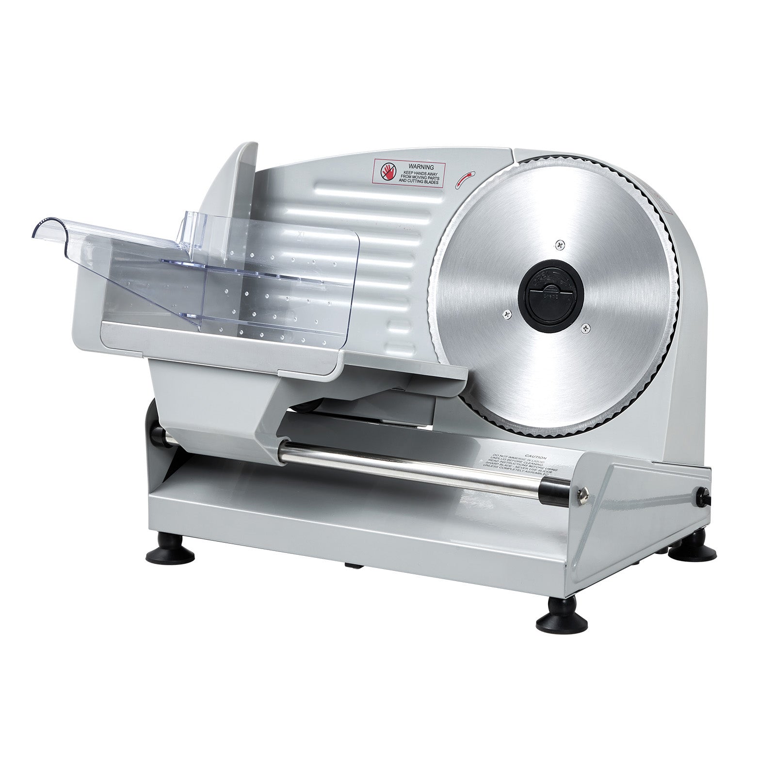 Meat Slicer, 7.5" Electric Deli Slicer with SUS420 Blade & 0-0.6" Adjustable Thickness, 200W Home Food-Slicer for Frozen Meat, Ham, Baguett, Steak, UL Approved image 1