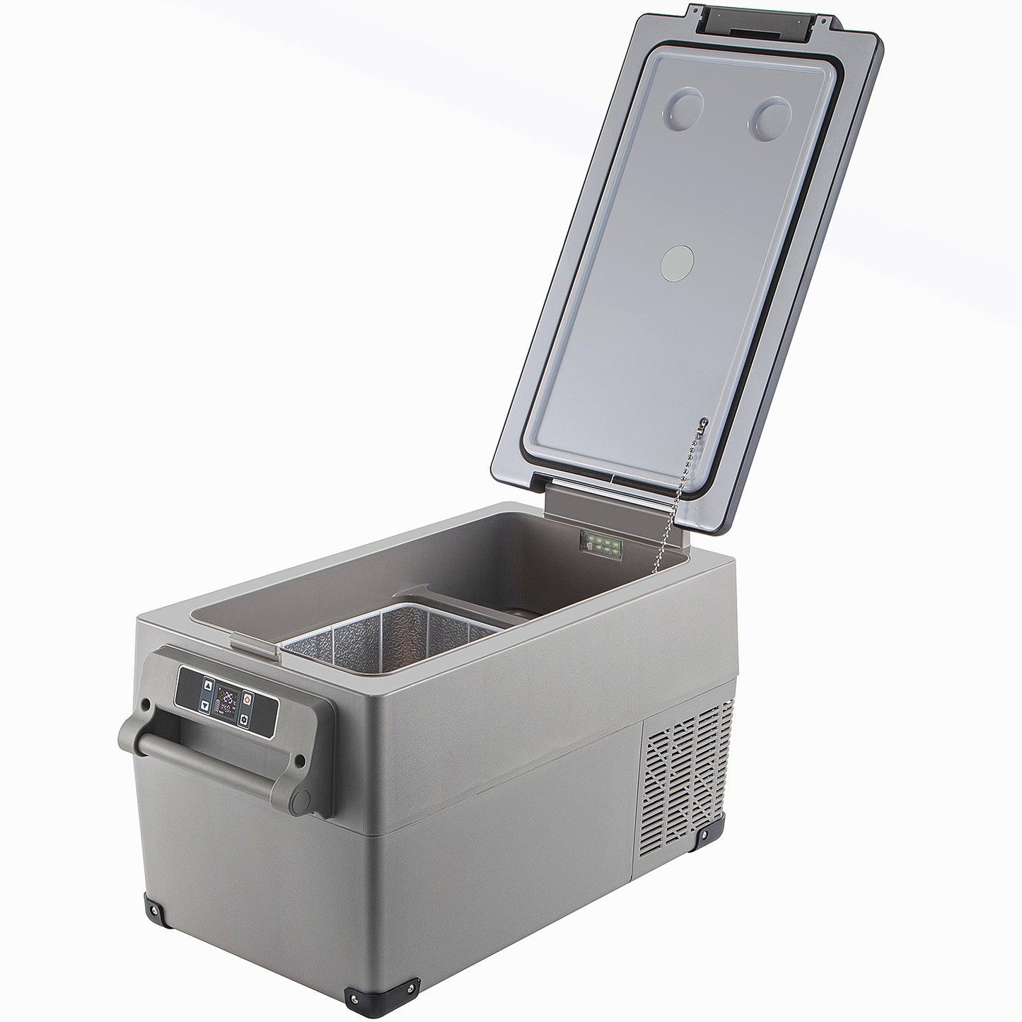 Portable Refrigerator 37 Quart(35 Liter),12 Volt Refrigerator App Control(-4℉~68℉), Car Refrigerator Dual Zone with 12/24v DC & 110-240v AC for Camping, Travel, Fishing, Outdoor or Home Use image 4